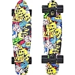 Скейтборд RT Y-Scoo Fishskateboard Print 22" с сумкой арт. 401G, 56,6х15 - Фото