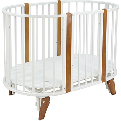 Детская кроватка-трансформер Sweet Baby San Martino 7 в 1 с маятником