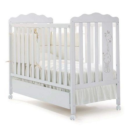 Детская кроватка Micuna Baby Giraffe Микуна Бэби Жирафа 120*60 с матрацем СН-620