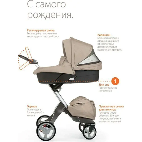 Детская коляска Stokke Xplory V5 2 в 1 фото 1