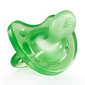 Пустышка Chicco Physio Soft силикон 0-6 мес. (Зеленый 310410142) — Фото