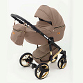 Детская коляска Ray Ultra Gold 2 в 1 (16 т.бежевая кожа
						
					) — Фото