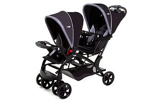 Детская прогулочная коляска для двойни Ramili Baby Twin ST