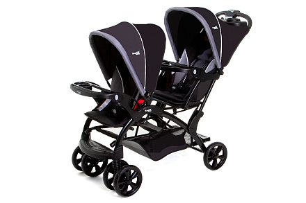 Детская прогулочная коляска для двойни Ramili Baby Twin ST
