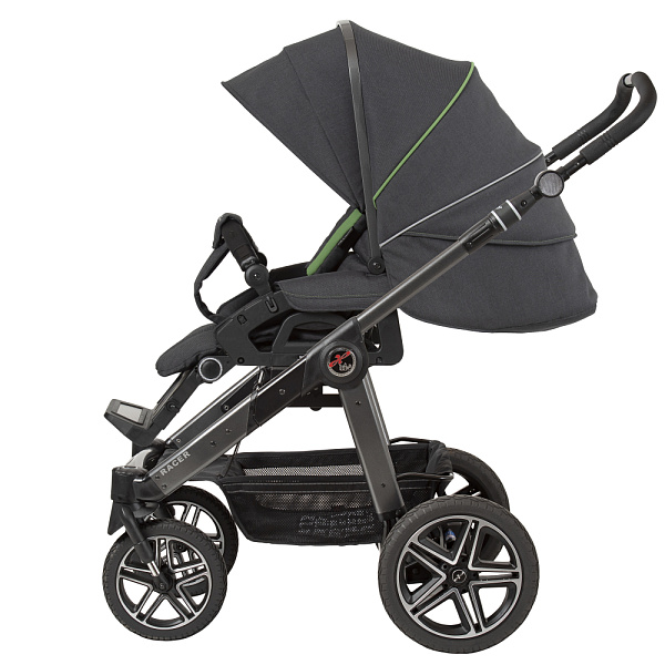 Детская коляска Hartan Racer GTS XL 2 в 1 на серой раме фото 4
