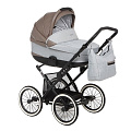 Детская коляска Jedo Classic Bartatina Alu Plus 2 в 1 (24 black
						
					) — Фото
