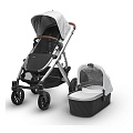 Детская коляска UPPAbaby Vista 2 в 1 (Loik (White) жемчужно-белый
						
					) — Фото
