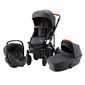 Детская коляска Britax Romer Smile III BS3 i-Sense 3 в 1 (Midnight Grey
						
					) — Фото