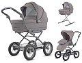 Детская коляска Inglesina Sofia System Duo 2 в 1 на шасси Ergo Bike (Sideral Grey
						
					) — Фото