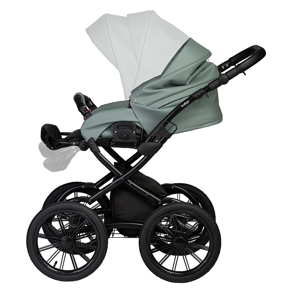 Детская коляска Indigo Mio Eco Plus 14 2 в 1 фото 4