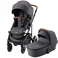Детская коляска Britax Roemer Smile 5Z 2 в 1 (Midnight Grey
						
					) — Фото