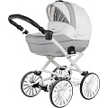 Детская коляска BeBe-Mobile Gulia Deluxe Carbon 2 в 1, эко-кожа (19S
						
					) — Фото