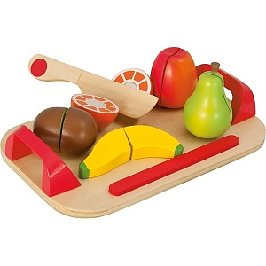 Игровой набор Eichhorn Доска с фруктами 100003721, 12 деталей