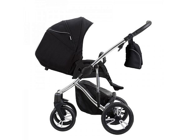 Детская коляска Bebetto Bresso Premium Class Silver 2020 2 в 1 фото 9
