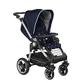 Детская прогулочная коляска Teutonia BeYou V4 Elite Titanium WHL3 (6115-6175 Little Sailor шасси Graphite
						
					) — Фото