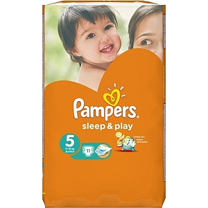 Детские подгузники Pampers Sleep & Play 5 Junior, 11-18 кг, 11 штук