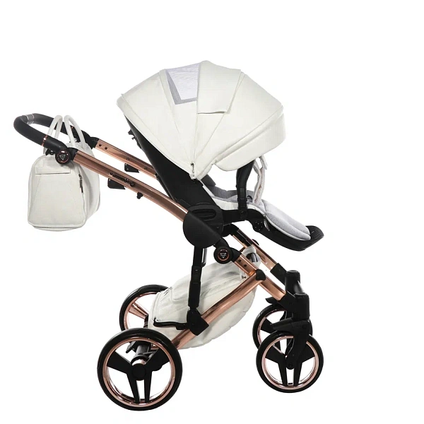 Детская коляска Junama Diamond Individual V2 2 в 1 на медной раме фото 7