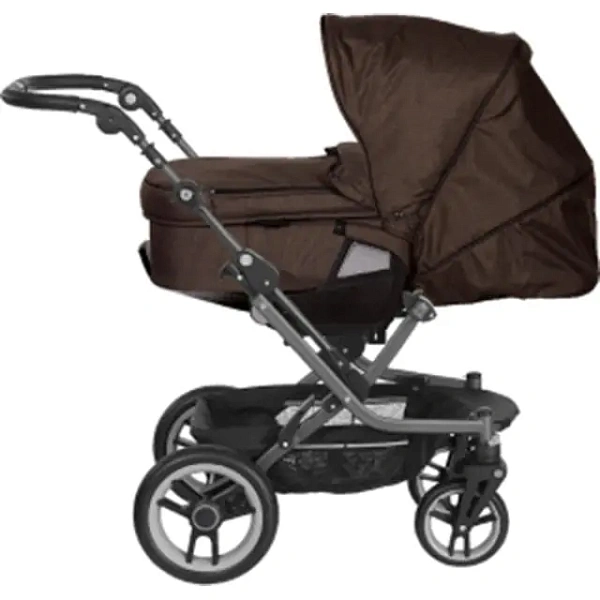 Детская коляска Teutonia Mistral S V4 Titanium Теутония Мистраль С В4 Титаниум 2 в 1 WHL3 HB с ручным тормозом фото 3