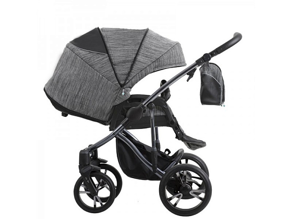 Детская коляска Bebetto Bresso Premium Class Dark 2020 2 в 1 фото 9