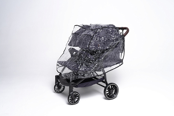 Детская прогулочная коляска для двойни Bubago Model Q Duo фото 16