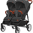 Детская прогулочная коляска для двойни Carrello Connect CRL-5502/1 с переноской - Фото
