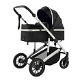 Детская коляска-трансформер Sweet Baby Optima 3 в 1 (Black
						
					) — Фото