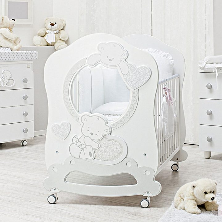 Детская кроватка Italbaby Love Oblo — как выглядит в жизни