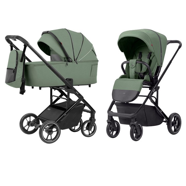 Детская коляска Carrello Alfa CRL-6507 2024 2 в 1 — как выглядит в жизни