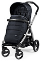 Детская прогулочная коляска Peg-Perego Book S Plus Pop-Up, шасси Jet (Luxe Blue Night
						
					) — Фото