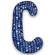 W-705-071-162 Circles Blue