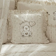 Детская подушечка Fiorellino Lovely Bear  40 х 40 см белый - Фото