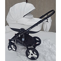 Детская коляска Mikrus Cruiser New 2 в 1 (White 
						
					) — Фото