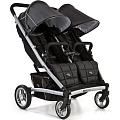 Детская коляска для двойни Valco Baby Zee Two (Midnight Black
						
					) — Фото