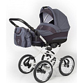 Коляска для новорожденных Esspero Classic шасси Black (Dark Grey
						
					) — Фото