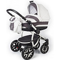 Коляска для новорожденных Esspero Discovery шасси Beige (Grey
						
					) — Фото