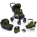 Детская коляска Concord Fusion Travel Set Sleeper + Intense 3 в 1 (Lime
						
					) — Фото