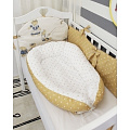 Гнёздышко для малыша  ByTwinz  "Babynest" (Мишки бежевые) — Фото