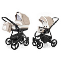 Детская коляска Esspero Newborn Lux 2 в 1, шасси Black (Khaki Lux
						
					) — Фото