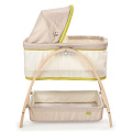 Кроватка-люлька Summer Infant BentWood с системой многоскоростного бесшумного покачивания (Светлое дерево 26060) — Фото
