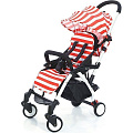 Детская прогулочная коляска Esspero Summer Lux (Red Stripe
						
					) — Фото