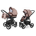 Детская коляска Esspero Newborn Lux 2 в 1, шасси Black (Luna
						
					) — Фото