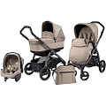 Детская коляска Peg-Perego Book S Pop-Up Completo & Modular 3 в 1 (Cream
						
					) — Фото