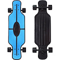 Скейтборд RT Y-Scoo Longboard Shark TIR 31" с сумкой арт. 408, 79х22 (blue-black) — Фото