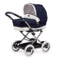 Коляска-люлька для новорожденного Peg-Perego Classico Culla Auto, ткань или эко-кожа (luna
						
					) — Фото