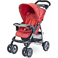 Детская прогулочная коляска Caretero Monaco (red
						
					) — Фото