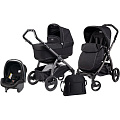 Детская коляска Peg-Perego Book S Pop-Up Completo & Modular 3 в 1 (Onyx
						
					) — Фото
