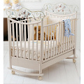 Детская кроватка Baby Expert Ceramics Perla (Выбеленный) — Фото