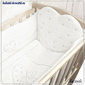 Комплект постельного белья Bambolina Sweet Soft (Белый
						
					) — Фото