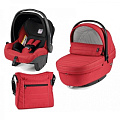 Детская коляска Peg-Perego Book Plus Sportivo 3 в 1, шасси Black (Mod.Red
						
					) — Фото