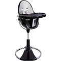 Стульчик для кормления Bloom Fresco Chrome Цвет основания Black (Серебристый
						
					) — Фото